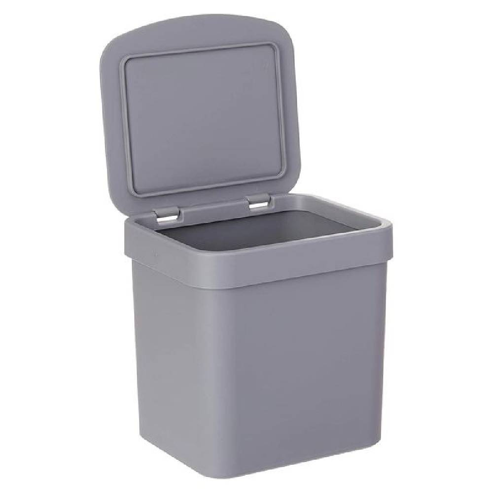 Lixeira Com Tampa 2,5L Chumbo Martiplast - OU -2-.jpg